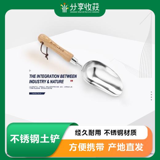 不锈钢土铲 基地直发 | 公平贸易 * Stainless Steel Hand Potting Scoop 商品图0