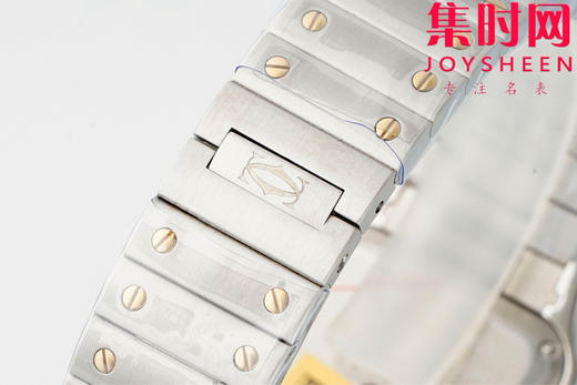 AF卡地亚桑托斯 山度士系列 女款迷你尺寸 迷你山度士 女士腕表 表盘尺寸：27×34.5mm 商品图8