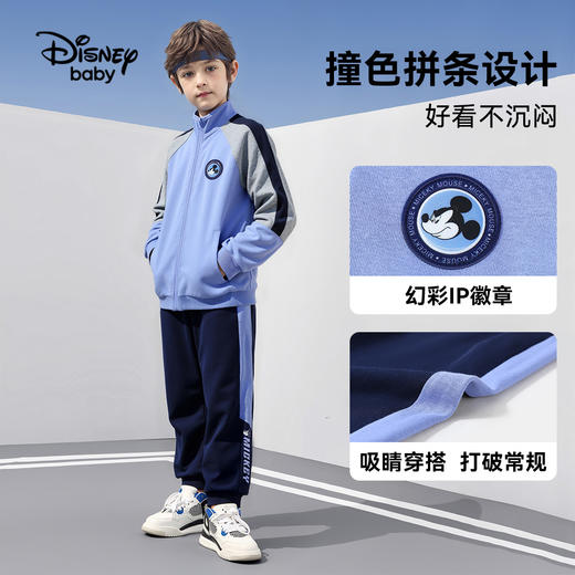 【加绒】【110-160】男女童冬款加绒卫衣套装 商品图8