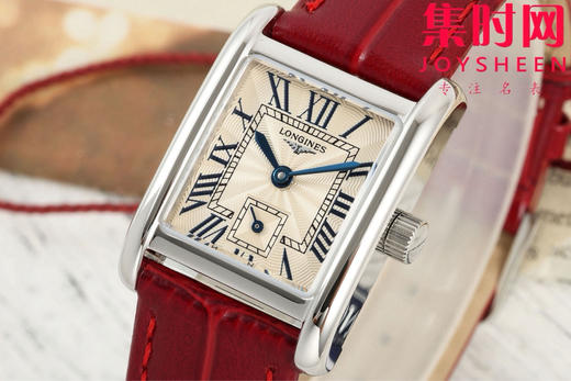 AF浪琴新款迷你黛绰维纳系列 方形女士腕表 优雅问世，开启崭新篇章！
表盘尺寸：21.50毫米x 29.00毫米 商品图2