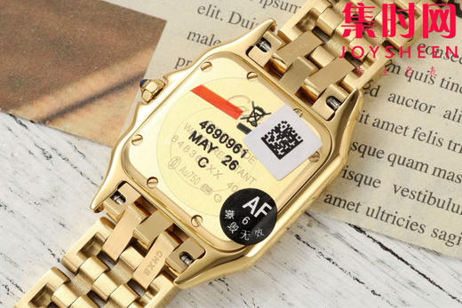 AF卡地亚猎豹系列 PANTHERE猎豹新字面 女士腕表 中号表盘尺寸：27×37mm 商品图5