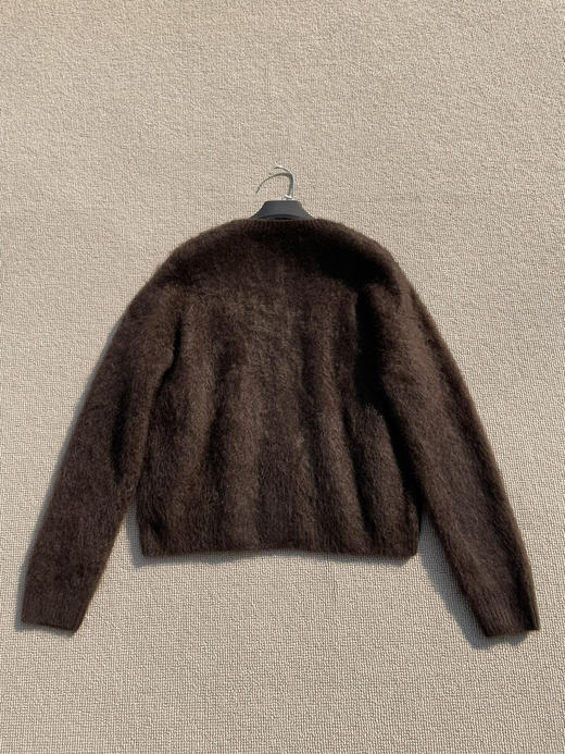 125-6排他性独家圆正 小禾 26ss牦牛绒拉毛 针织开衫 极限特惠啦啦啦啦 商品图6