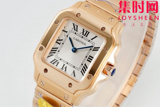 AF卡地亚桑托斯 山度士系列 女款迷你尺寸 迷你山度士 女士腕表 表盘尺寸：27×34.5mm 商品图1