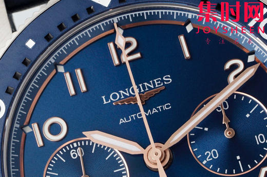 ‌以精工之姿，致敬翱翔之魂——AF浪琴先行者计时系列 7750机 男士腕表 表径42mm 商品图3