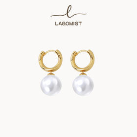 【吴佳怡同款】Lagomist拿铁系列 | 金/银牛奶耳环