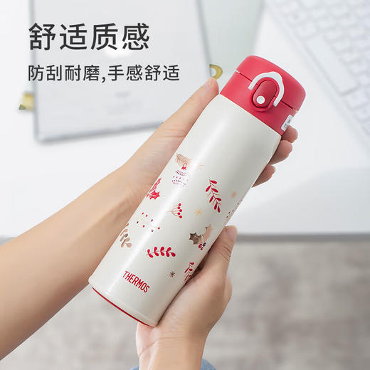 【膳魔师小红帽2代保温杯】 焖烧壶 出水流畅防止洒漏 防烫饮口符合人工体学 饮水方便 商品图6