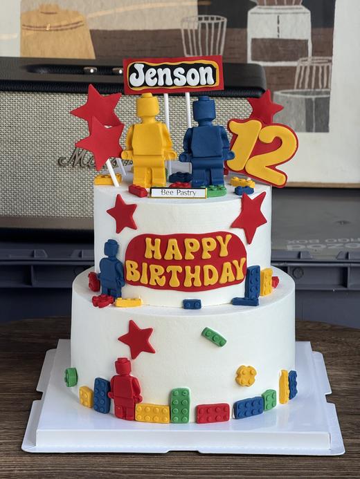 双层乐高蛋糕 商品图0