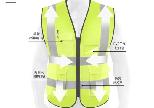 【MMK】反光马甲 商品图1