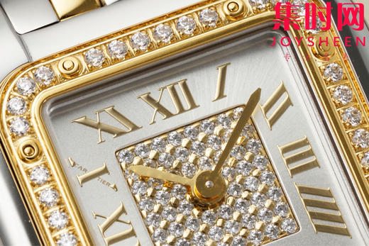 AF卡地亚猎豹系列 PANTHERE猎豹满钻面 满天星 女士腕表 小号表盘尺寸：22×30.3mm 商品图3