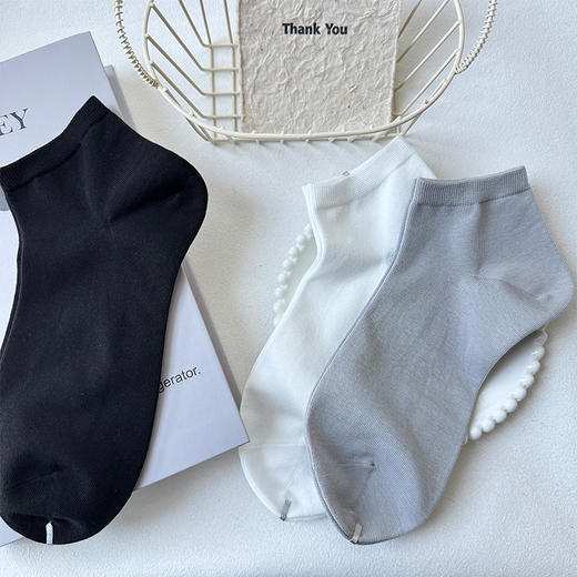 积分兑-百搭基础简约男士短袜-纪念日百货门店同款169493154 商品图2