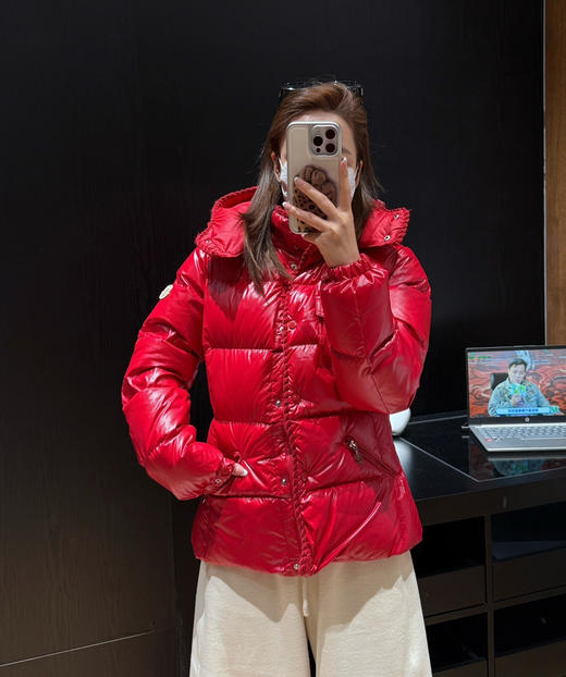 蒙𝐊爆款Glareins新款收腰小蛮腰羽绒服102404 商品图3