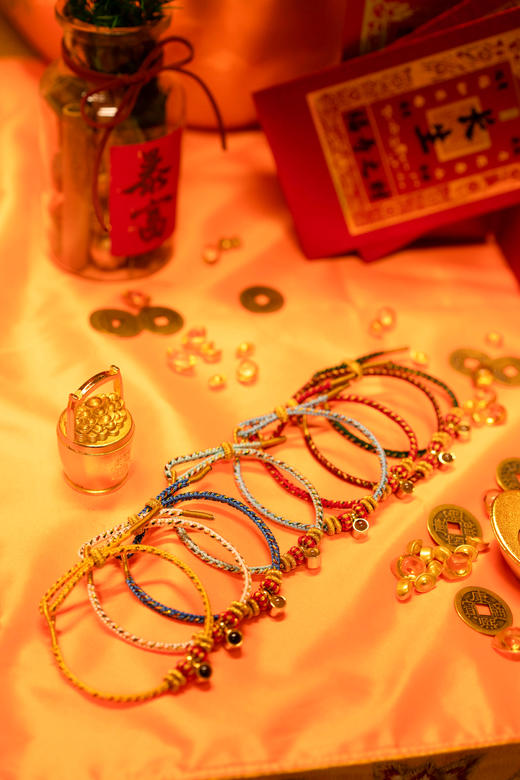 ² 【灵顺寺财神庙】十二生肖守护神的八大守护神手工编绳 HM02-CRMM-XJJ 商品图1