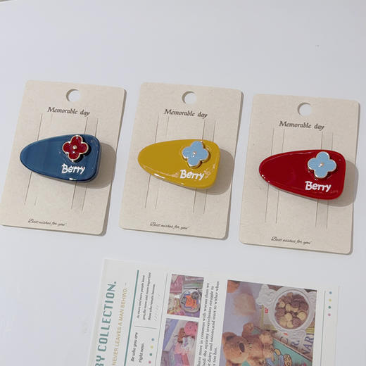 ZY四叶草水滴LTP发夹-纪念日百货门店同款169098912 商品图1