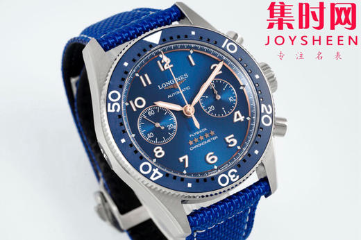 ‌以精工之姿，致敬翱翔之魂——AF浪琴先行者计时系列 7750机 男士腕表 表径42mm 商品图2