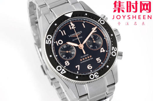 ‌以精工之姿，致敬翱翔之魂——AF浪琴先行者计时系列 7750机 男士腕表 表径42mm 商品图2