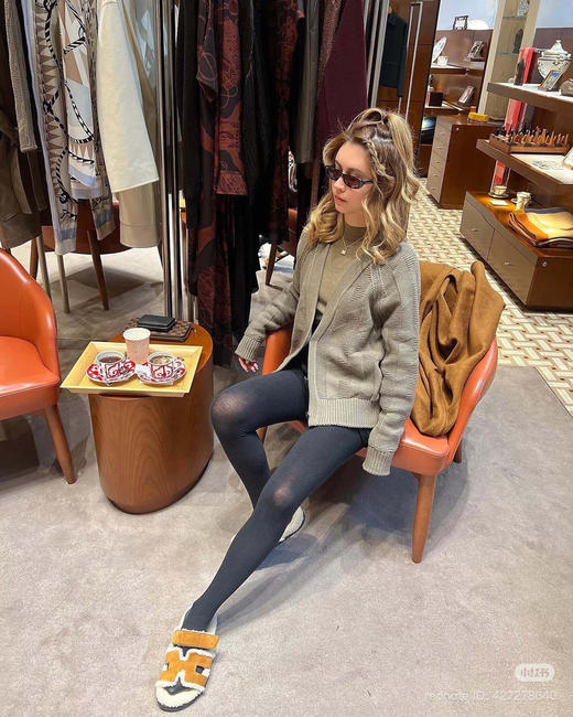 125-9渠道货 大马 经典版型 浮雕字母 重磅针织 廓形开衫 我穿L 商品图3