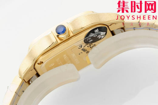 AF卡地亚桑托斯 山度士系列 女款迷你尺寸 迷你山度士 女士腕表 表盘尺寸：27×34.5mm 商品图5