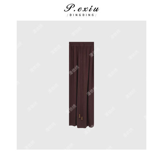 04-3潘依绣丁丁宠粉夏季新款不规则无袖设计感麻料套装裙Z5385 商品图2