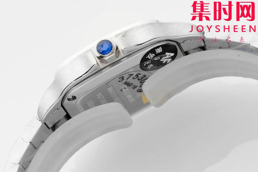 AF卡地亚桑托斯 山度士系列 女款迷你尺寸 迷你山度士 女士腕表 表盘尺寸：27×34.5mm 商品图5