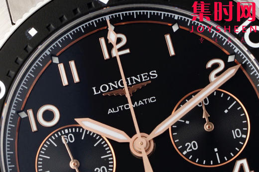 ‌以精工之姿，致敬翱翔之魂——AF浪琴先行者计时系列 7750机 男士腕表 表径42mm 商品图3