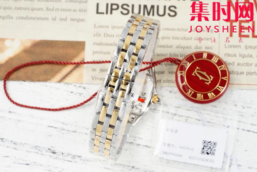 AF卡地亚猎豹系列 PANTHERE猎豹满钻面 满天星 女士腕表 小号表盘尺寸：22×30.3mm 商品图8