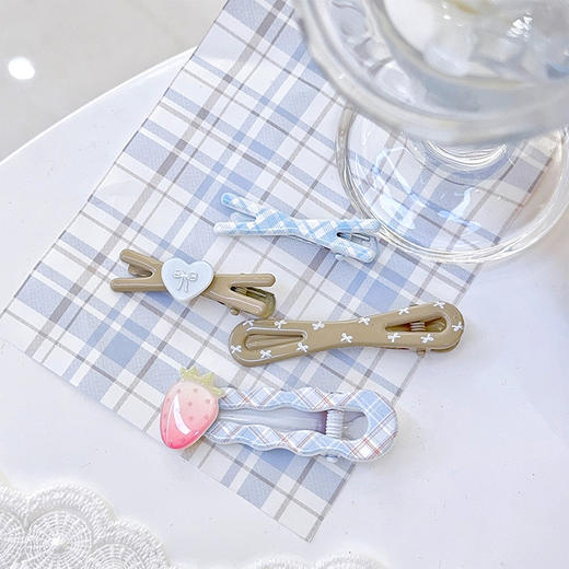 ZY清新粉莓组合夹-纪念日百货门店同款169098971 商品图1