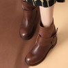 BAKERLOO女鞋牛皮皮带扣斗篷时尚短靴JY126 商品缩略图3