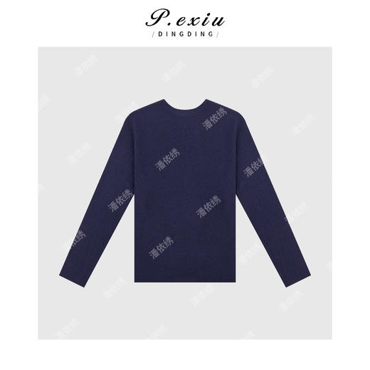 04-2潘依绣丁丁宠粉时尚高级简约百搭打底衫Q8461 商品图1