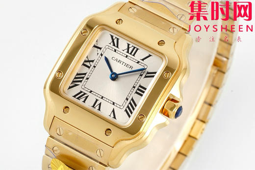 AF卡地亚桑托斯 山度士系列 女款迷你尺寸 迷你山度士 女士腕表 表盘尺寸：27×34.5mm 商品图1