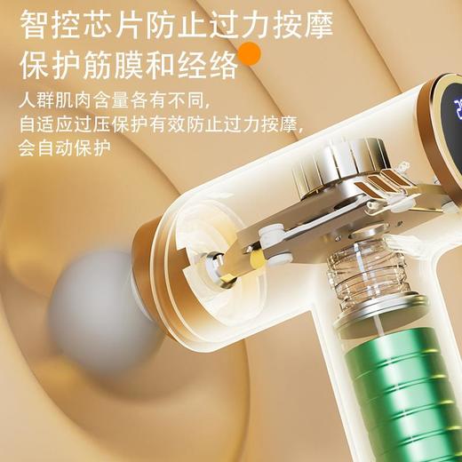 筋膜枪专业级静音式液晶变频按摩枪电动健身房高频震动冲击枪 商品图3
