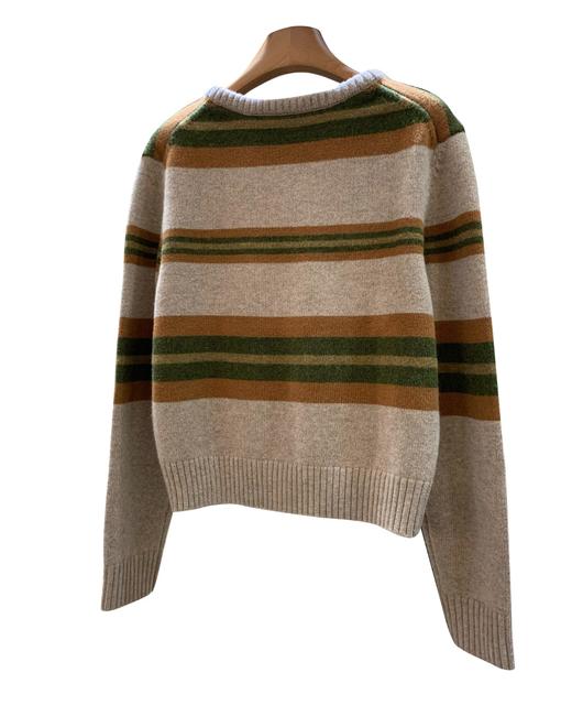 女款v领条纹针织毛衣zh 商品图1