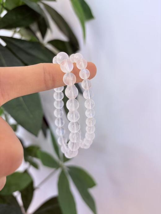 【云意轩珠宝】白月光 水晶 月光石手串 含证书 商品图2