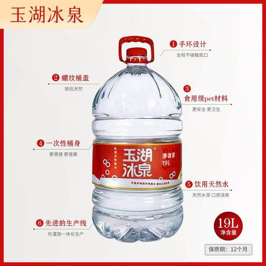 玉湖冰泉饮用天然水19L/桶 商品图6