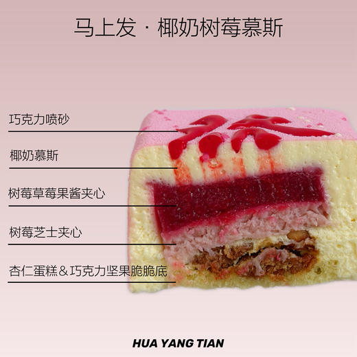 马上发·椰奶树莓芝士慕斯（mini） 商品图1