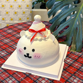 自嘲熊奶油蛋糕