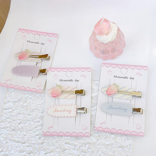 ZY清新粉莓滑板夹XMH对夹-纪念日百货门店同款169098955 商品图3