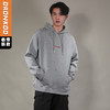 DRONKOO 2026 连帽前中后幅撞色字母微阔中厚卫衣 商品缩略图0