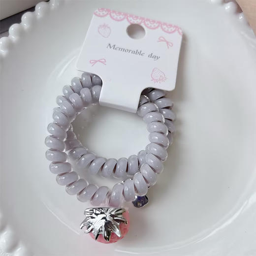 ZY草莓电话线对装XMH电话线-纪念日百货门店同款169152798 商品图1