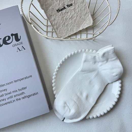 基础简约不规则袜口网眼男袜纪念日百货门店同款169601961 商品图3