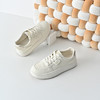 经典鲨2026春专柜新品牛皮革韩版系带平底舒适透气小白鞋女KW160-617071 商品缩略图2
