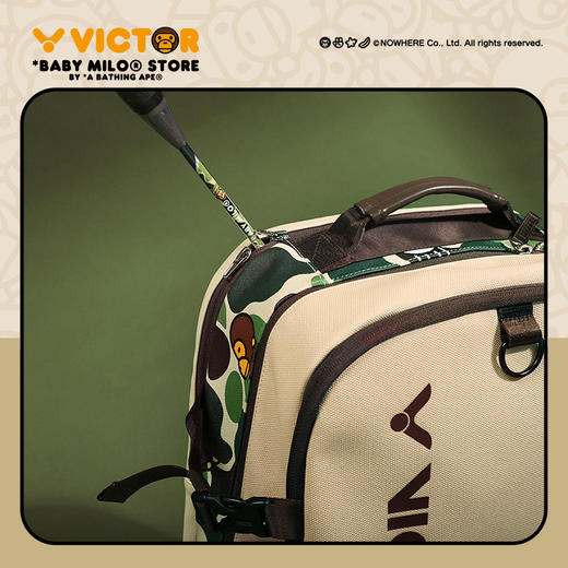 威克多胜利 羽毛球包 BM联名系列 双肩包 BR5049BM 商品图3