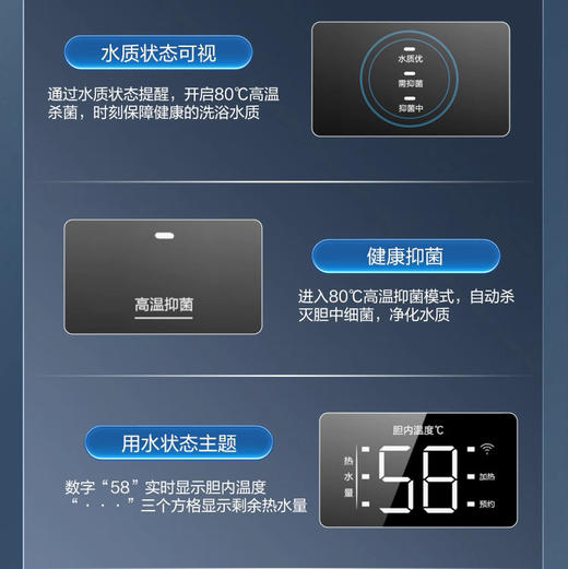 海尔（Haier）热水器 ES60HD-H201U1 商品图9