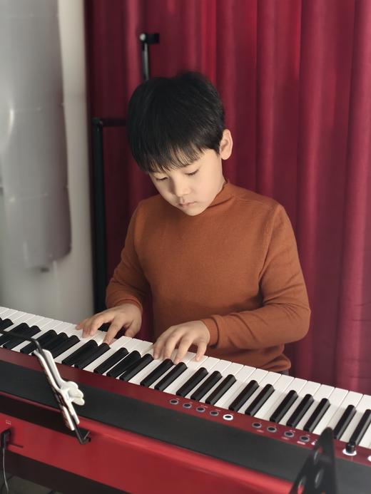 【A类品质，羊绒般手感】儿童秋冬新款卷边混纺羊毛衫 男女童半高领羊毛内搭 外穿 针织打底保暖羊毛衫 商品图1