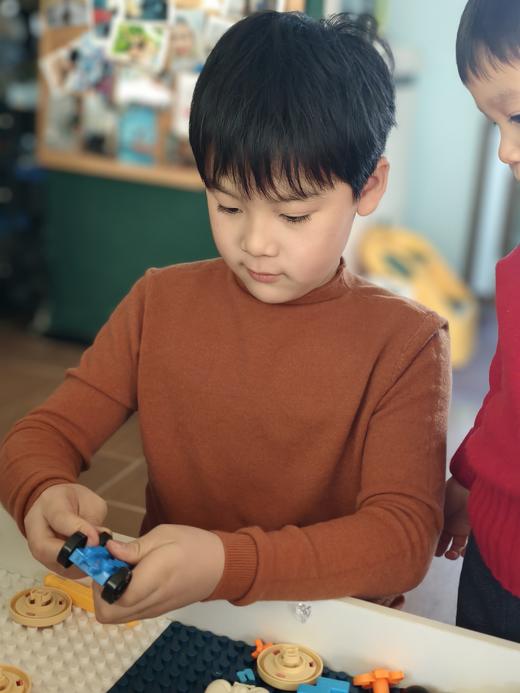 【A类品质，羊绒般手感】儿童秋冬新款卷边混纺羊毛衫 男女童半高领羊毛内搭 外穿 针织打底保暖羊毛衫 商品图2