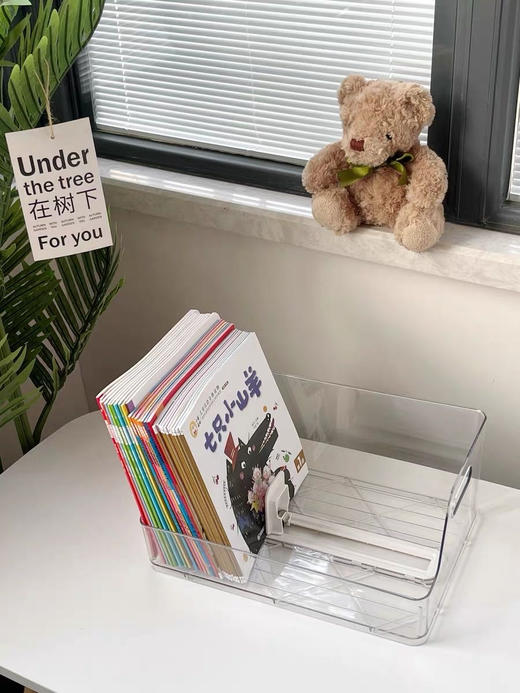 天才舍亚克力防倾倒书立盒 商品图3