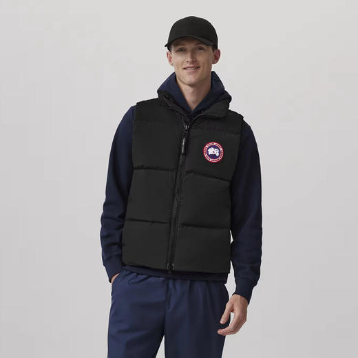 【超惠秒】Canada Goose 加拿大鹅 男士劳伦斯 防风保暖立领双向拉链 90%鸭绒羽绒背心 2804M-61 商品图7