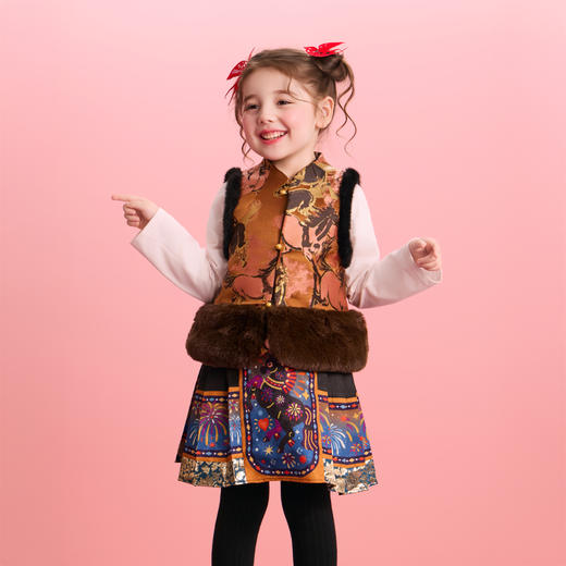 亲子装 年服 大展鸿图马甲 商品图1