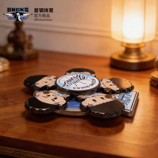 【官方正版】北京首钢 | 卡通球员旋转冰箱贴创意周边礼物男篮 商品图1