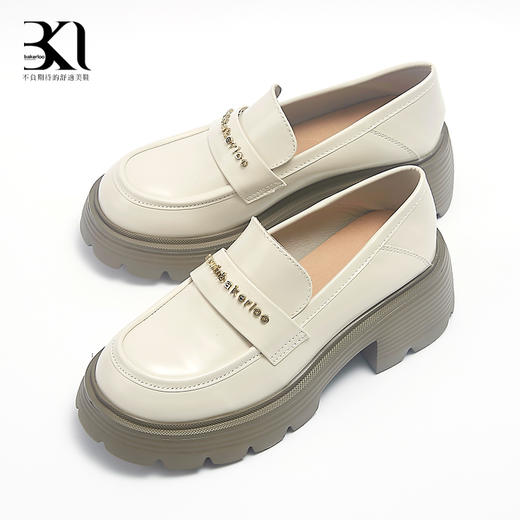 【必入款】Bakerloo舒适厚底乐福女鞋 商品图10