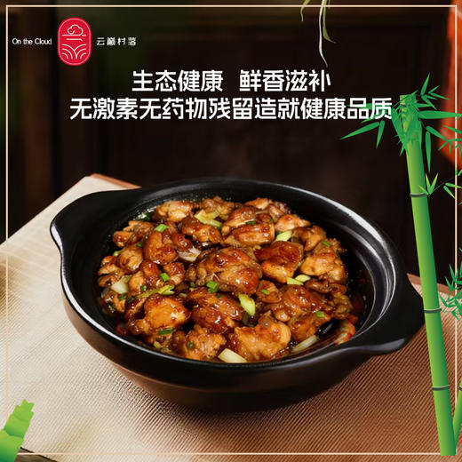 云巅村落-云涧放养竹香生态童子鸡（活鲜） 商品图4